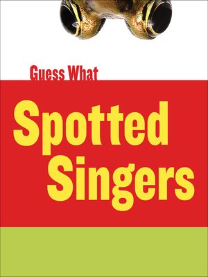 cover image of Spotted Singers